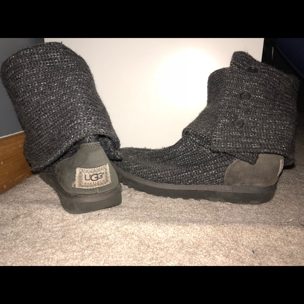 Knit Ugg boots